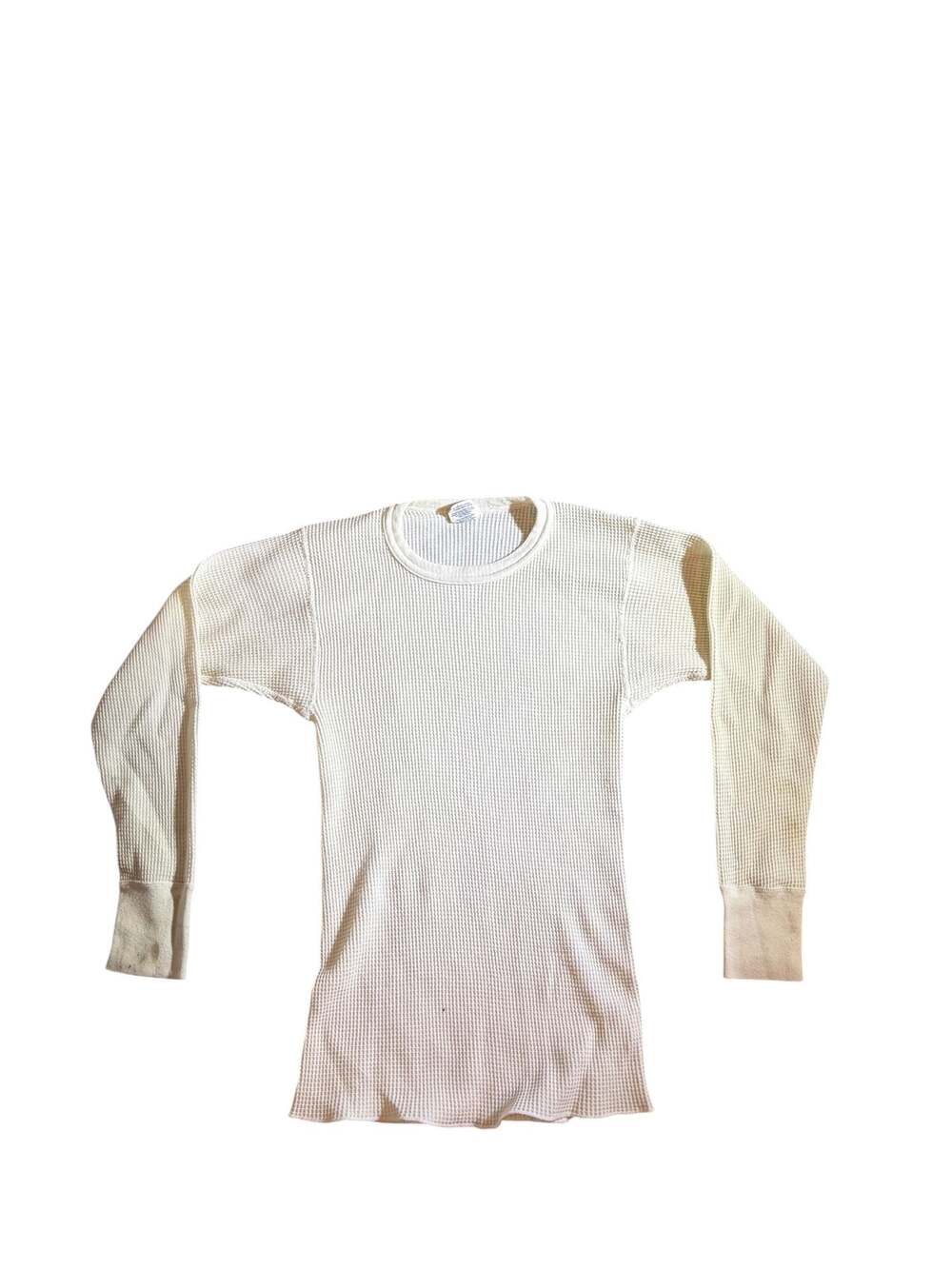 Vintage J.E. Morgan Long Johns Waffle Knit Thermal Long Sleeve Shirt